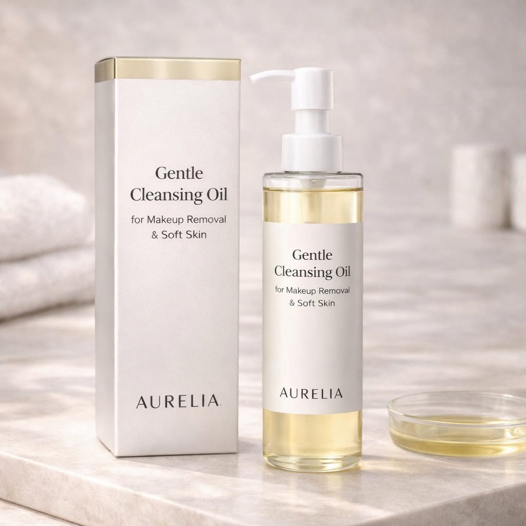 Gentle Cleansing Oil for Makeup Removal & Soft Skin – Aurelia Cura - AURELIA CURA