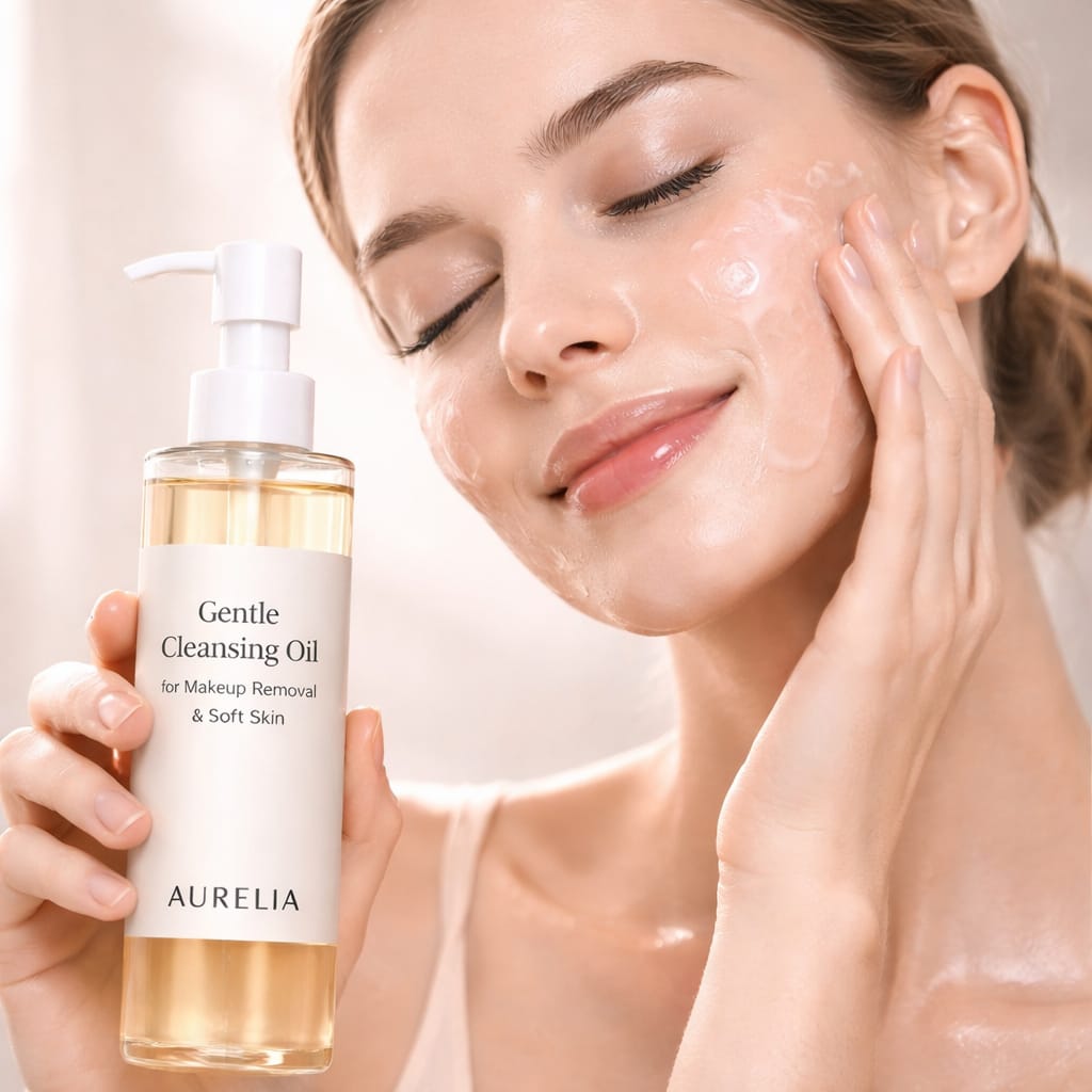 Gentle Cleansing Oil for Makeup Removal & Soft Skin – Aurelia Cura - AURELIA CURA