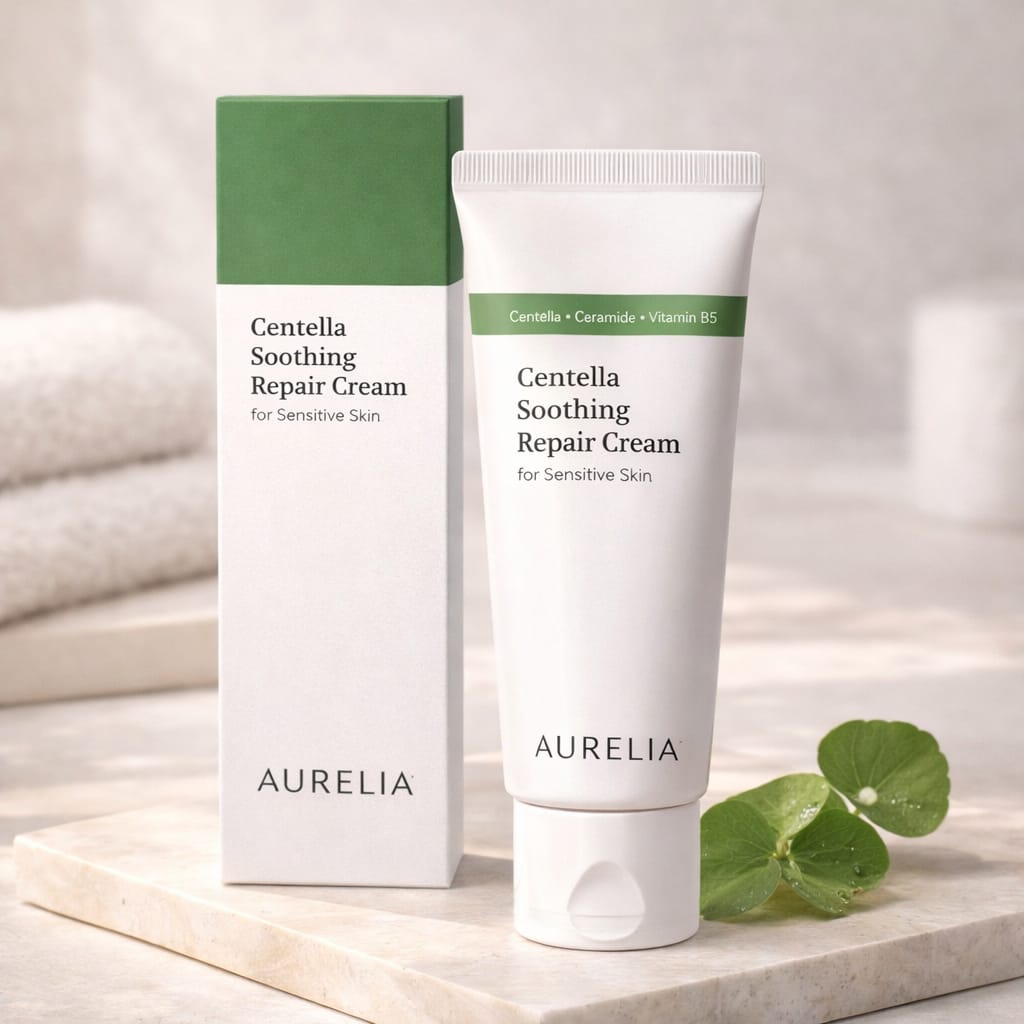 Centella Soothing Repair Cream for Sensitive Skin – Aurelia Cura - AURELIA CURA