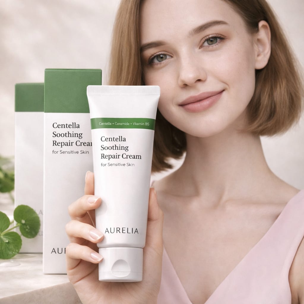 Centella Soothing Repair Cream for Sensitive Skin – Aurelia Cura - AURELIA CURA