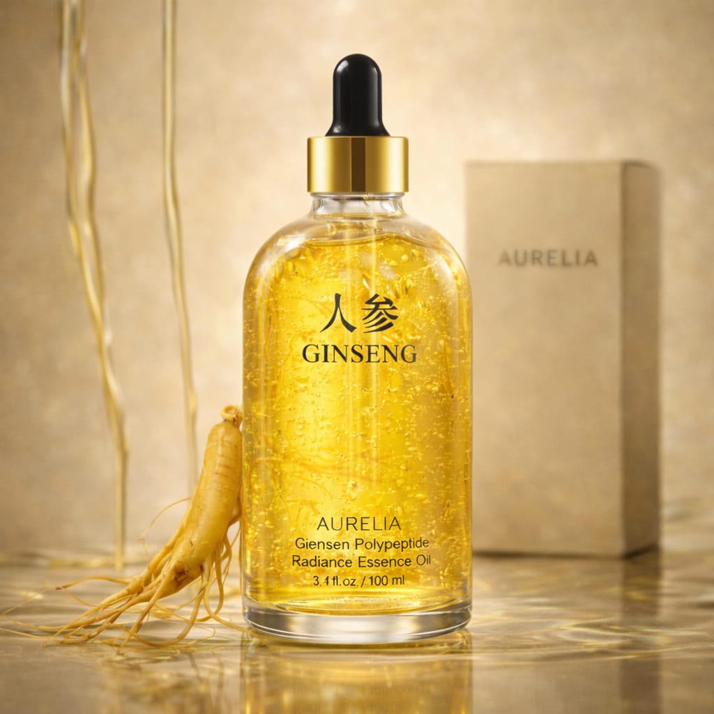 Ginseng Polypeptide Radiance Essence Oil – Aurelia Cura