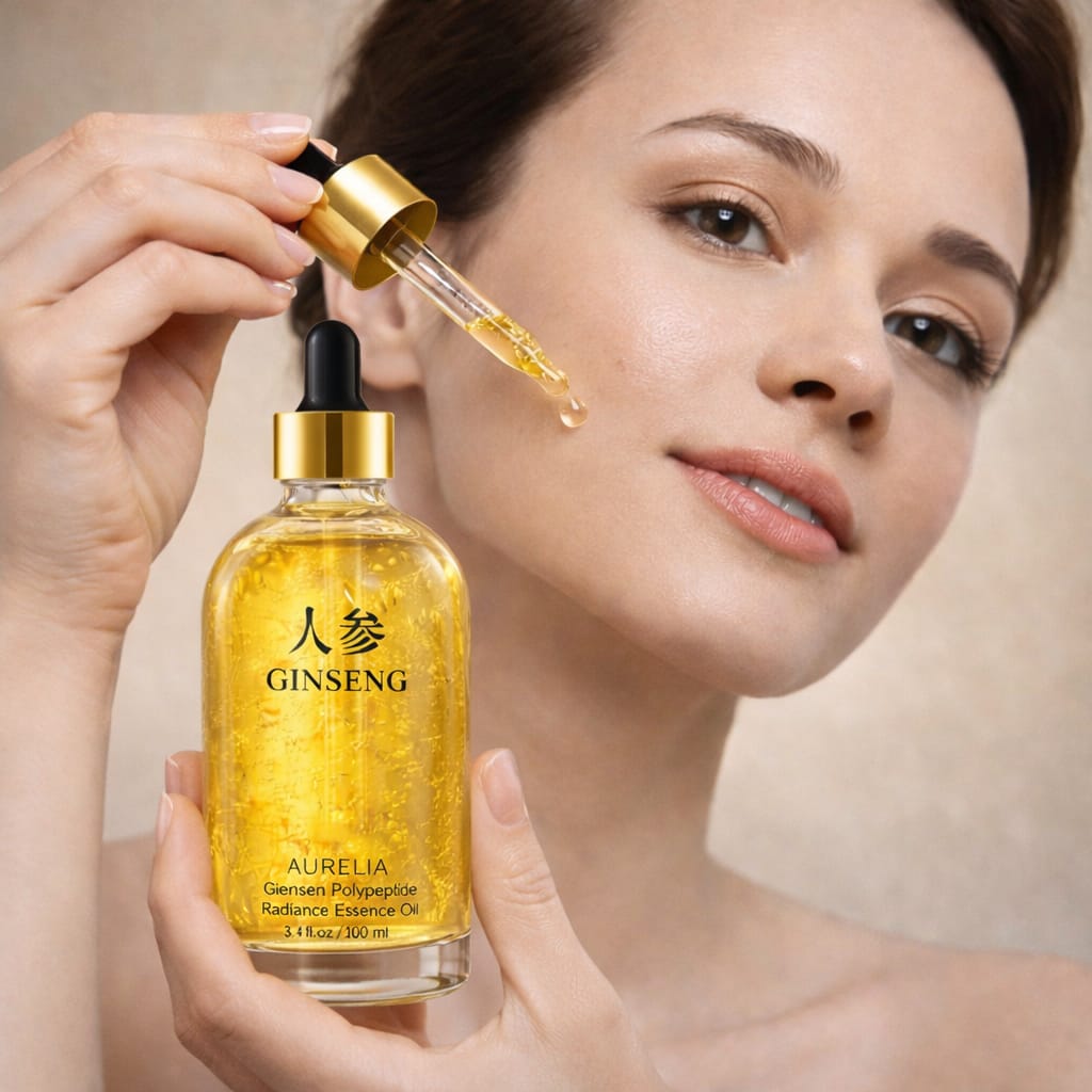 Ginseng Polypeptide Radiance Essence Oil – Aurelia Cura