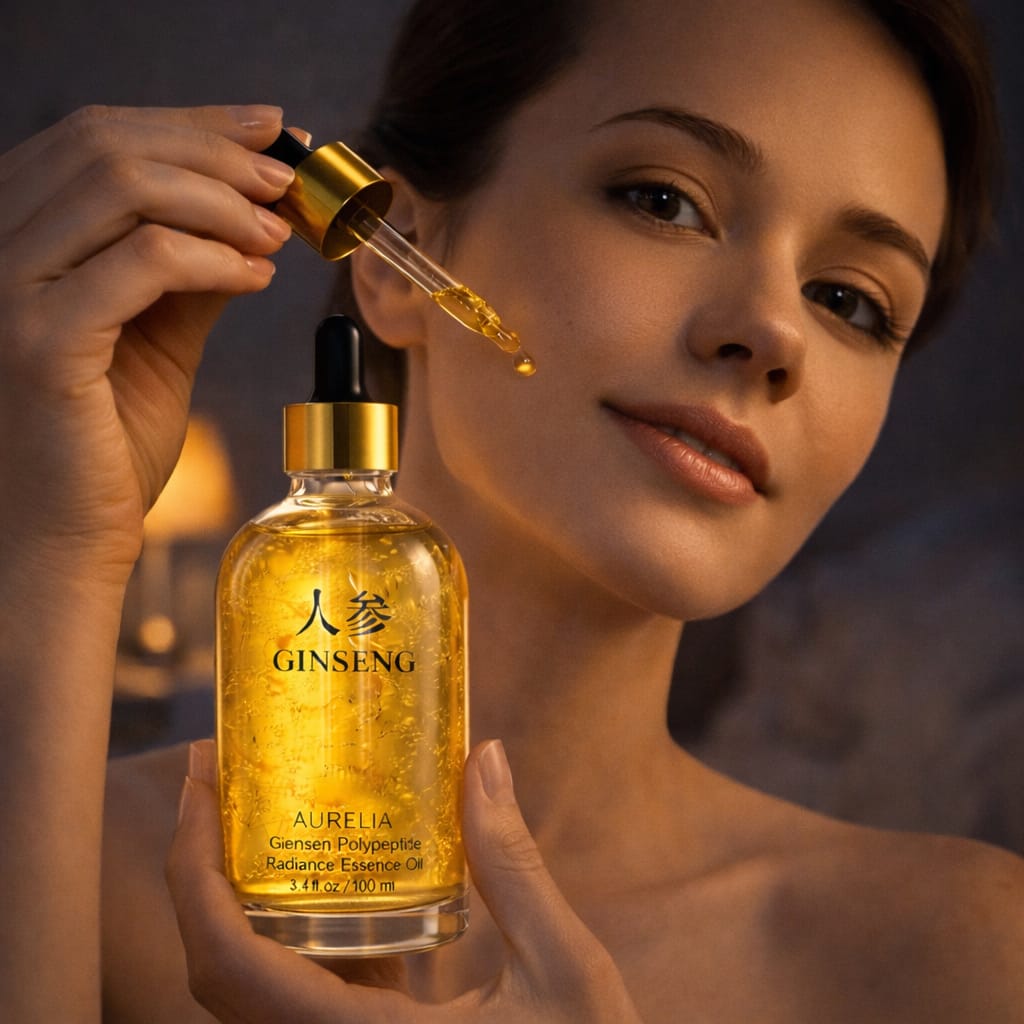 Ginseng Polypeptide Radiance Essence Oil – Aurelia Cura