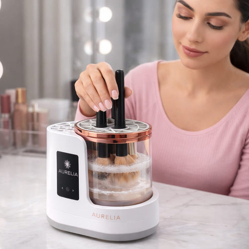 Automatic Makeup Brush Cleaner & Dryer – Aurelia Cura - AURELIA CURA