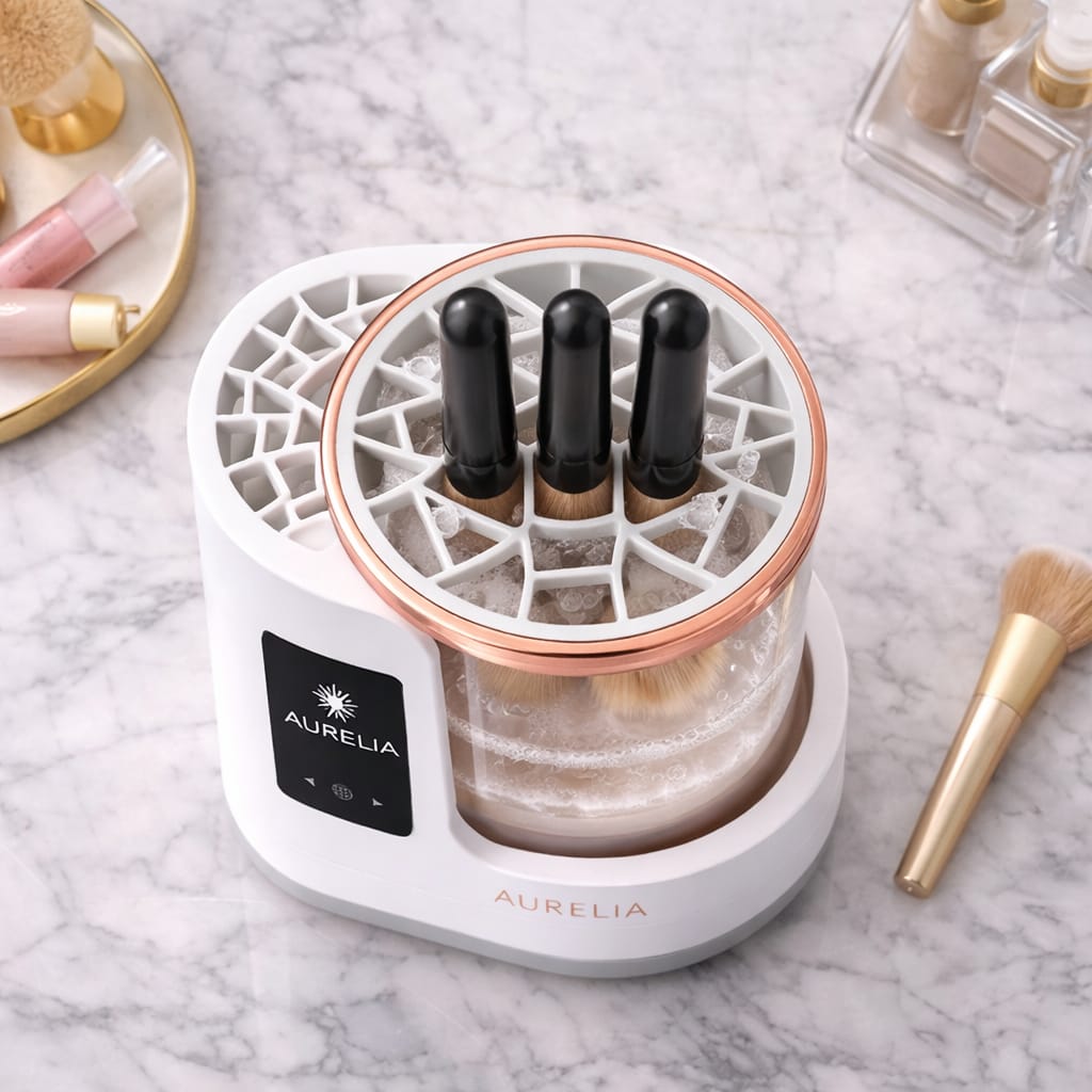 Automatic Makeup Brush Cleaner & Dryer – Aurelia Cura - AURELIA CURA